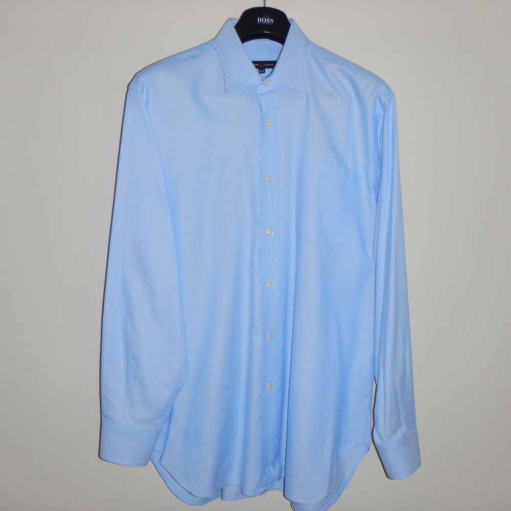 Great men's light blue Robert Talbot dress shirt